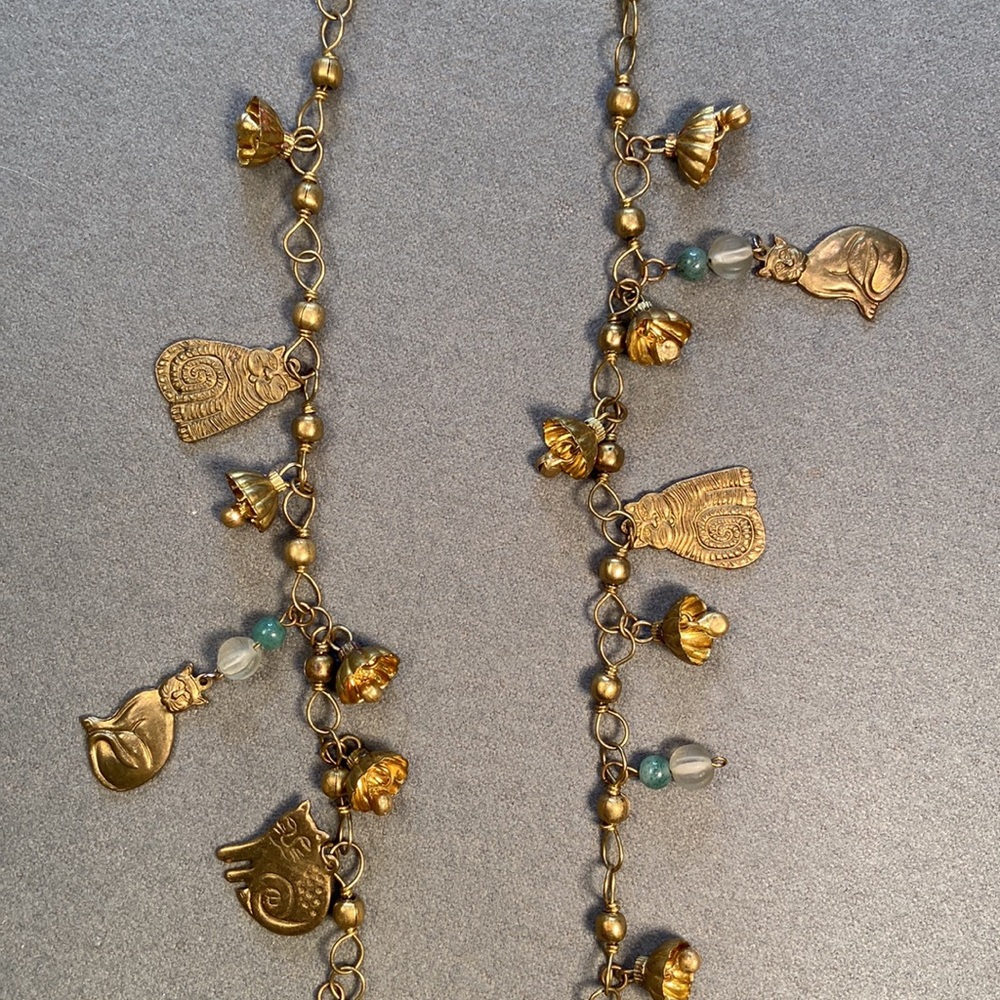 Cat‎ Necklace, Vintage Laurel Birch early work - Picture 4 of 9